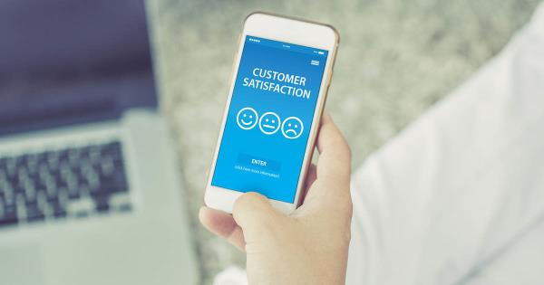 loyal customer rating business on website